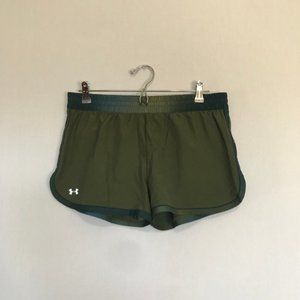 Under Armour Olive Green Athletic Shorts